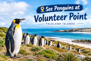 See Penguins at Volunteer Point