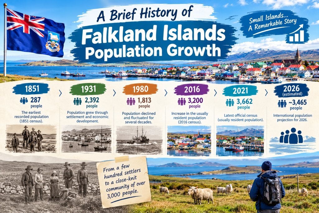 A Brief History of Falkland Islands Population Growth