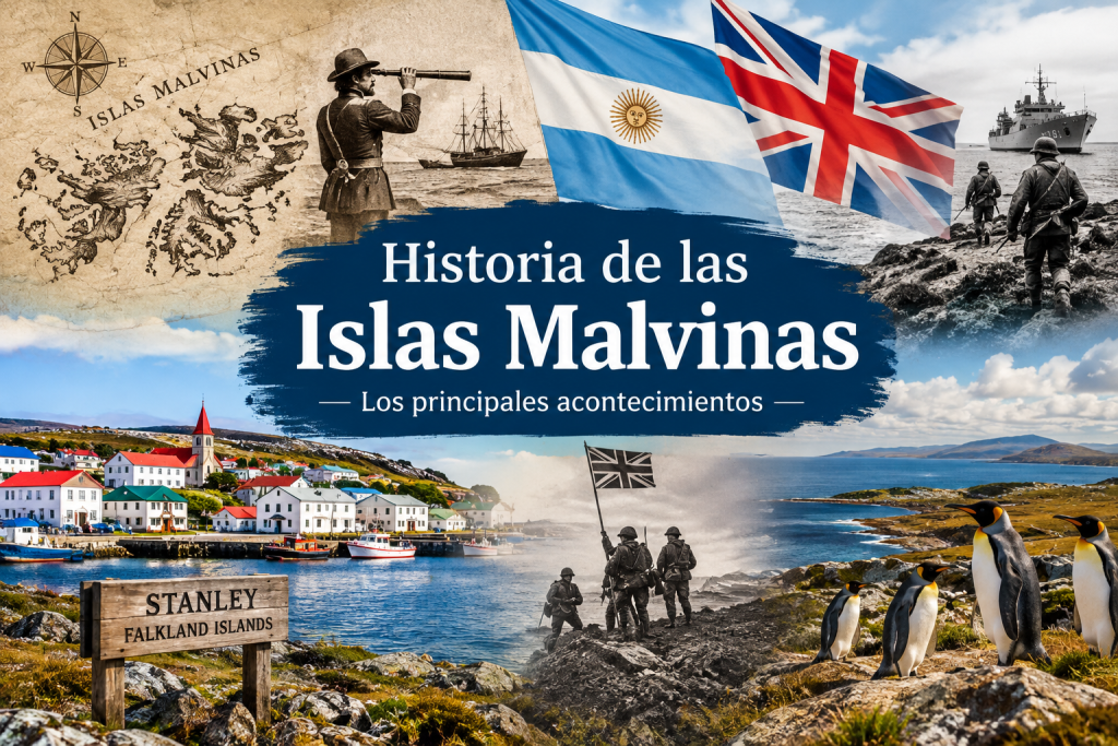Historia de las Islas Malvinas los principales acontecimientos