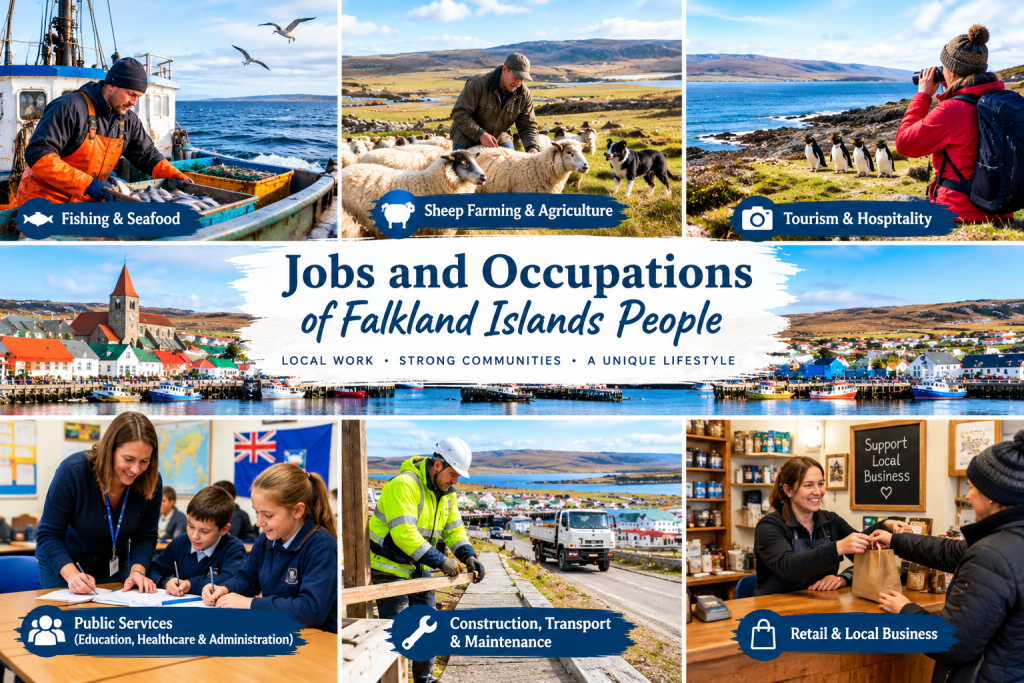 Jobs and Occupations of Falkland Islands People
