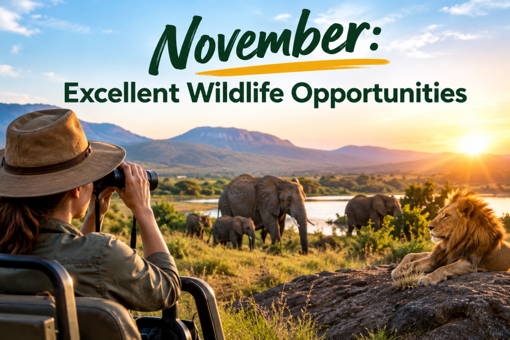 November Excellent Wildlife Opportunities