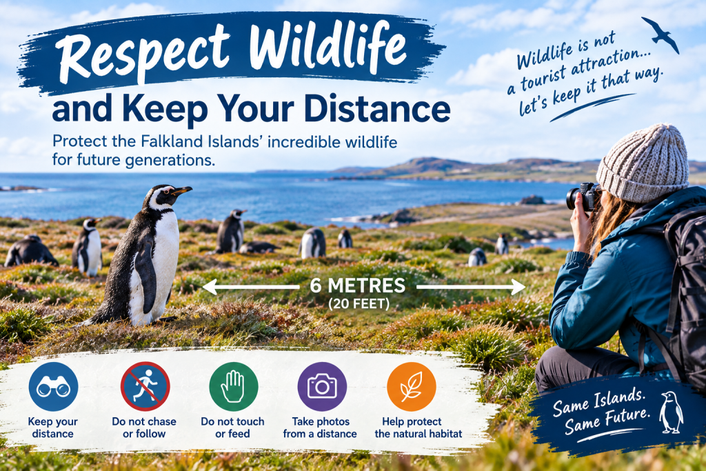 Respect Wildlife and Keep Your Distance