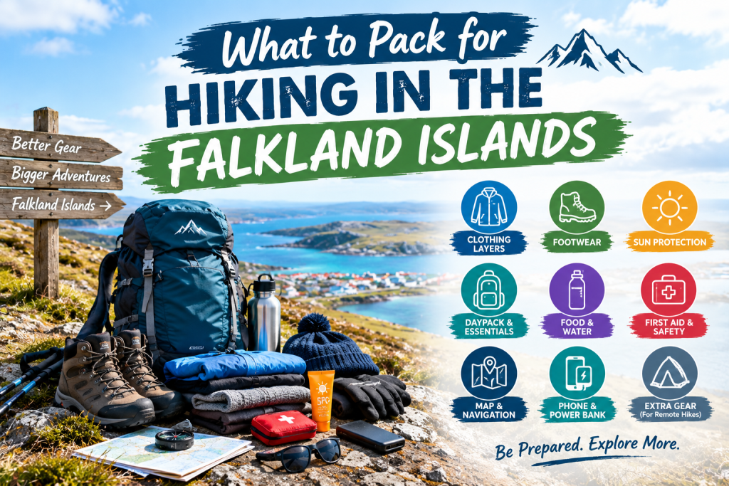 What to Pack for Hiking in the Falkland Islands